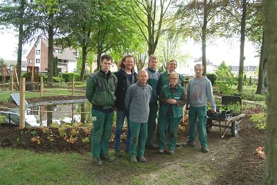 Das Team um Thomas Sepppelfricke und Dirk Rolke im neuen 'NaturRuh''